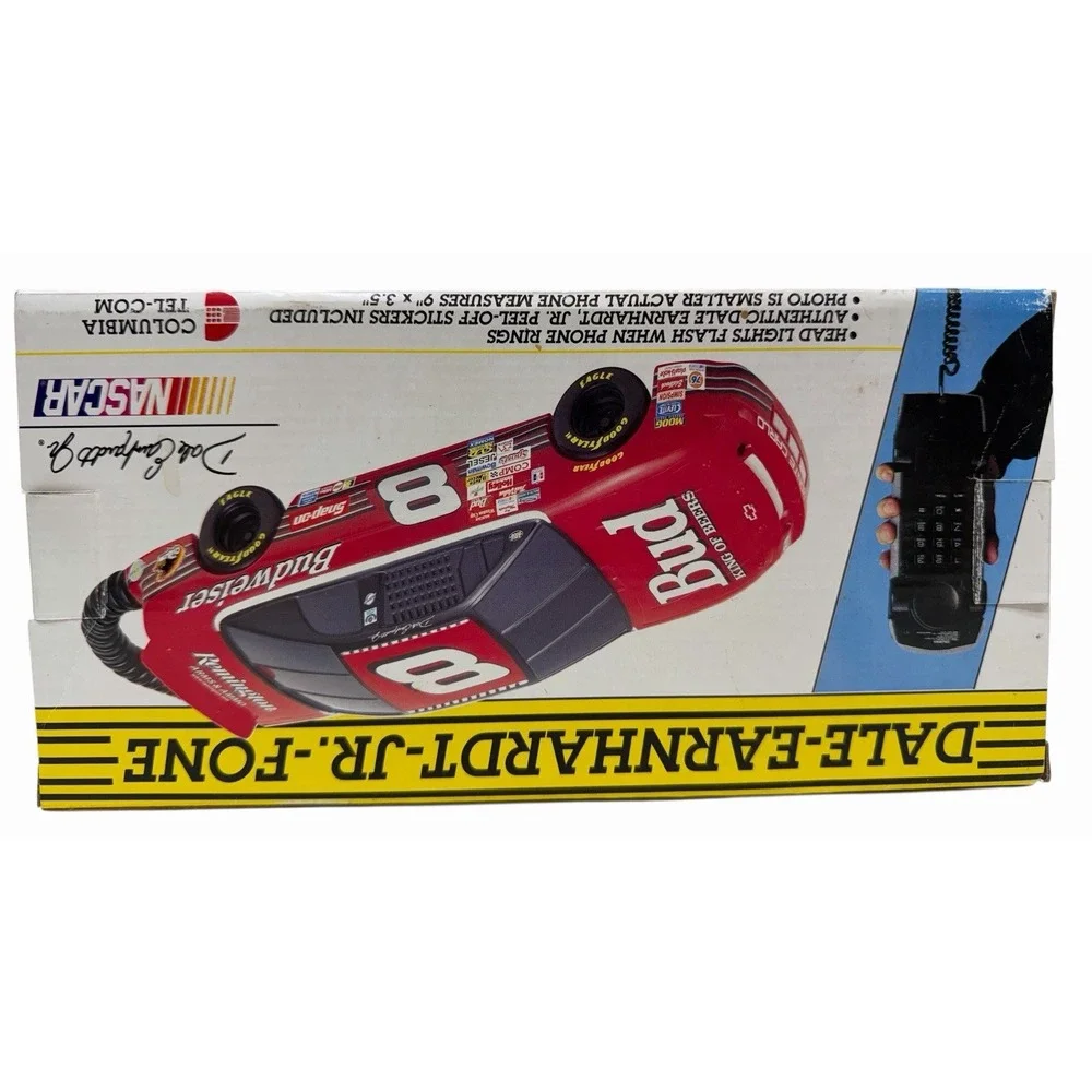 Dale‎ Earnhardt JR Vintage New in Box Budweiser Car Telephone Columbia Tel-Com